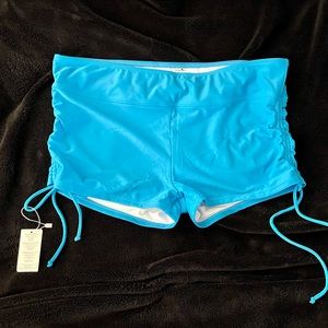 Summer Mae blue boy short bathing suit bottom